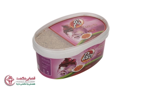 پیاز سرخ شده نگینی 250 گرم پاکر