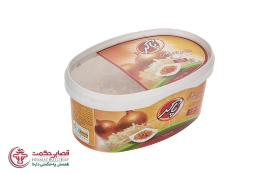 پیاز سرخ شده خلالی 200 گرم پاکر