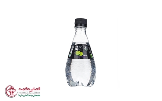 آب گازدار کریستال لیمویی بدون شکر 1 لیتر