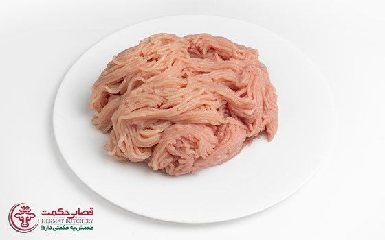 سینه مرغ چرخ شده