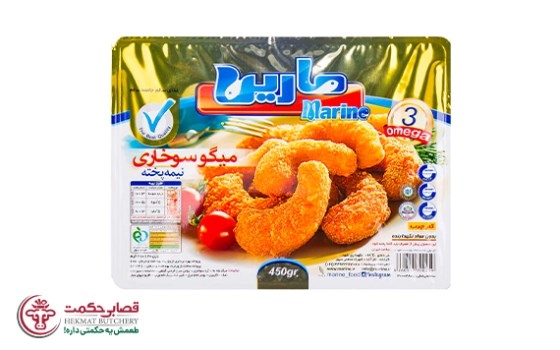 میگو سوخاری450گرمی مارین